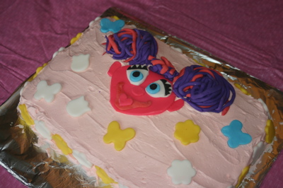 Abby Cadabby Birthday Party on Abby Cadabby Cake